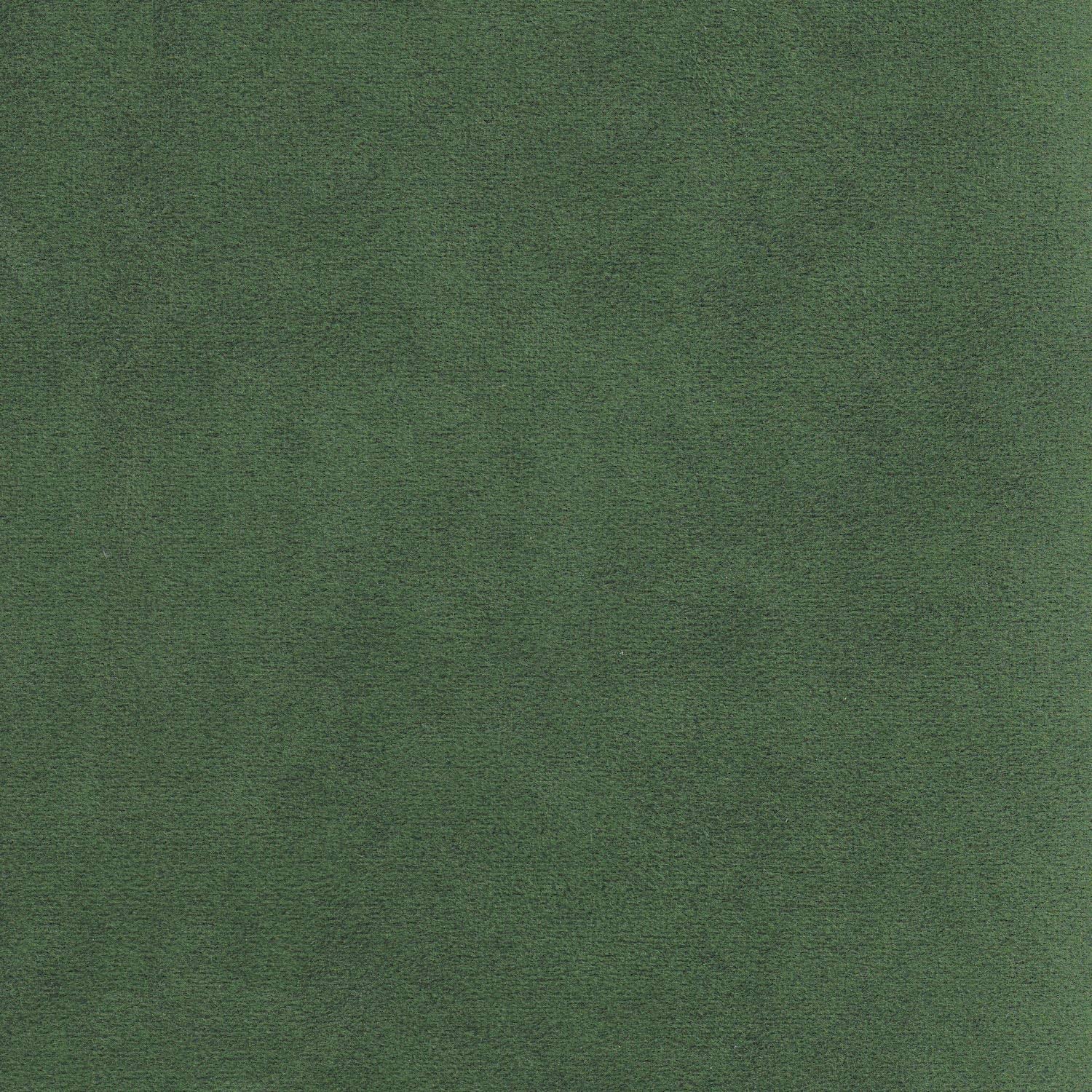 Velvet Forest Green Round Storage Ottoman Solid Casual Glam Transitional Foam Wood Walnut Finish Tufted