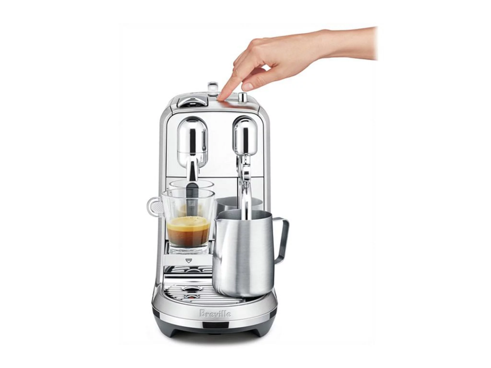 Breville-Nespresso USA BNE800BSSUSC Nespresso Creatista Coffee Espresso Machine