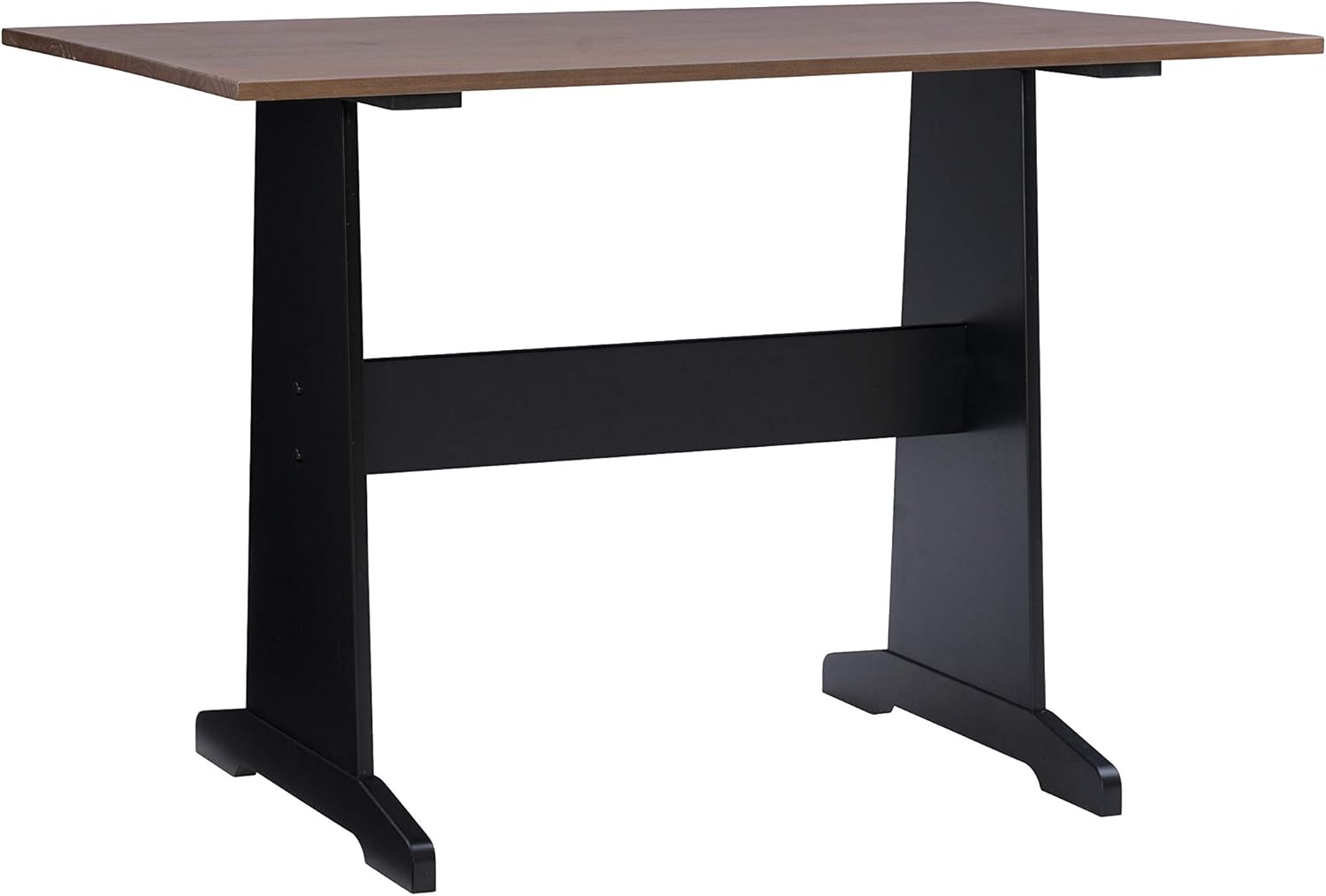 Linon Black and Pecan Breakfast Dining Set Ardmore Nook