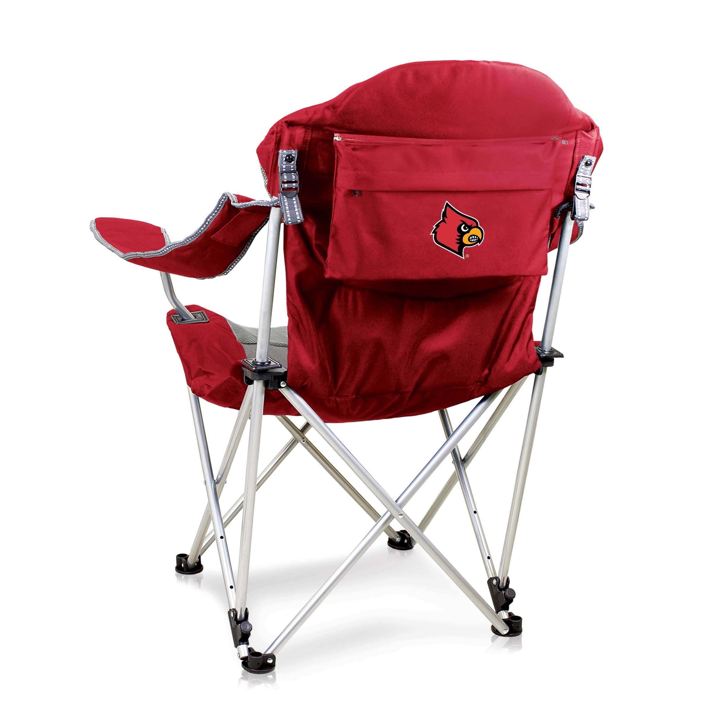 Louisville Cardinals Reclining Camp Chair (Red)