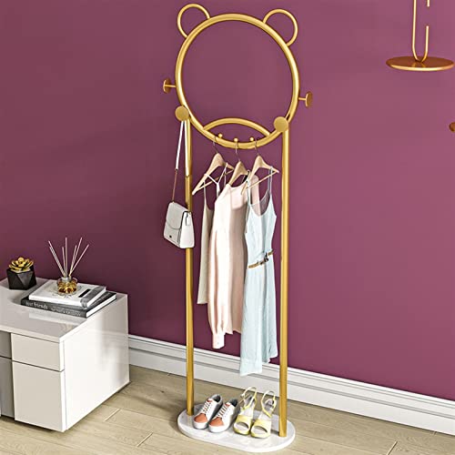 Home Furnishing Coat Rack Unique Stand Coat Rack, Coat Tree, Free Standing Simple Storage Rack for Coats Hats Scarves Clothes Handbags Black Coat Rack Hat Hanger (Color : A)