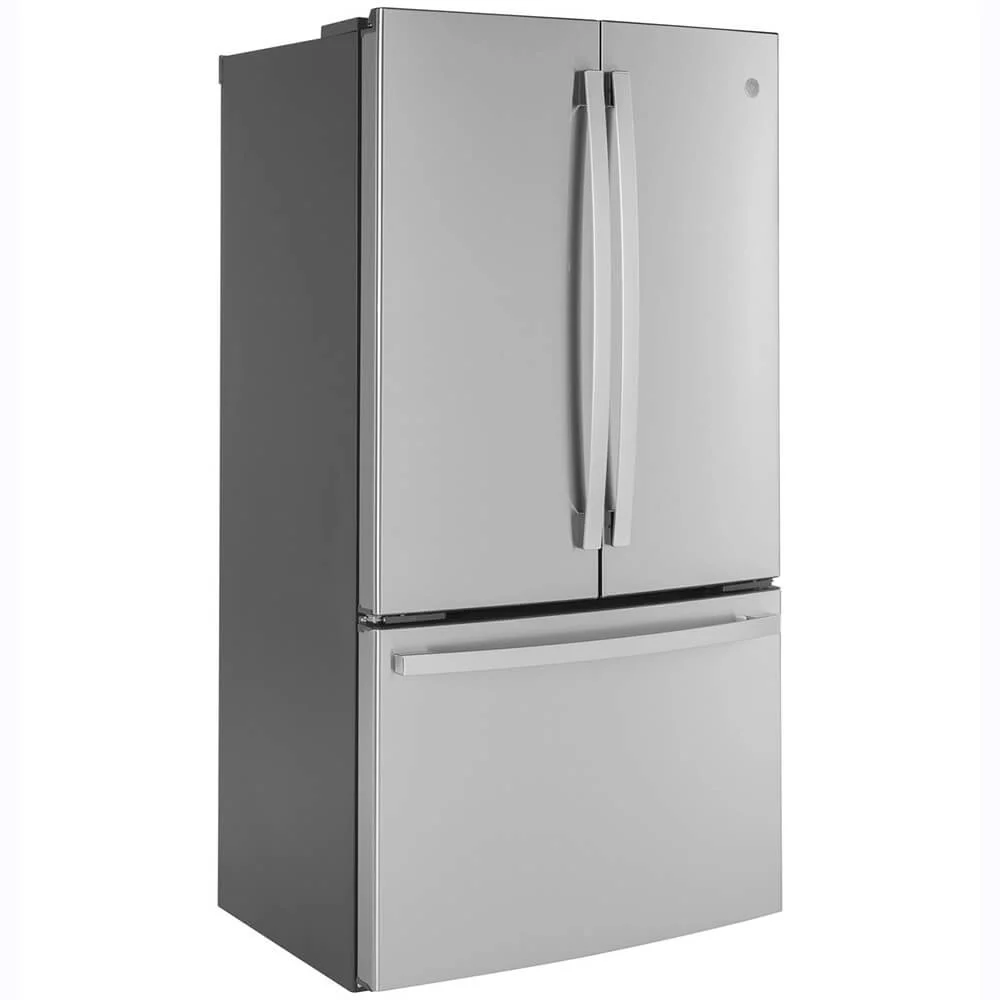 GE GWE23GYNFS 23.1 Cu. Ft. Stainless Steel Counter-Depth French-Door Refrigerator