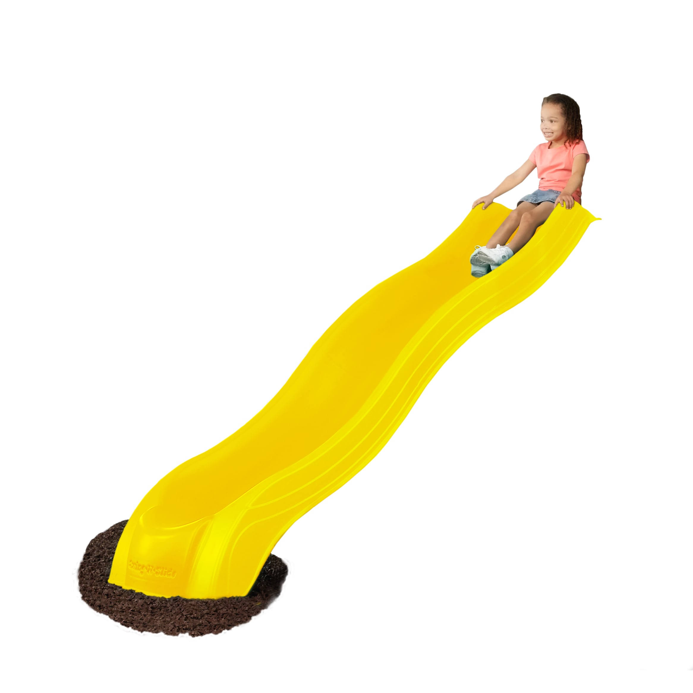 Swing-n-slide Alpine Wave Slide, Yellow