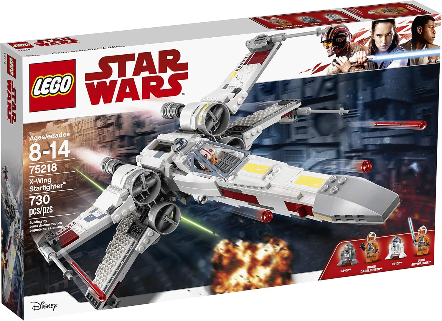 LEGO Star Wars X-Wing Starfighter 75218 Star Wars Building Kit (731 Pieces)