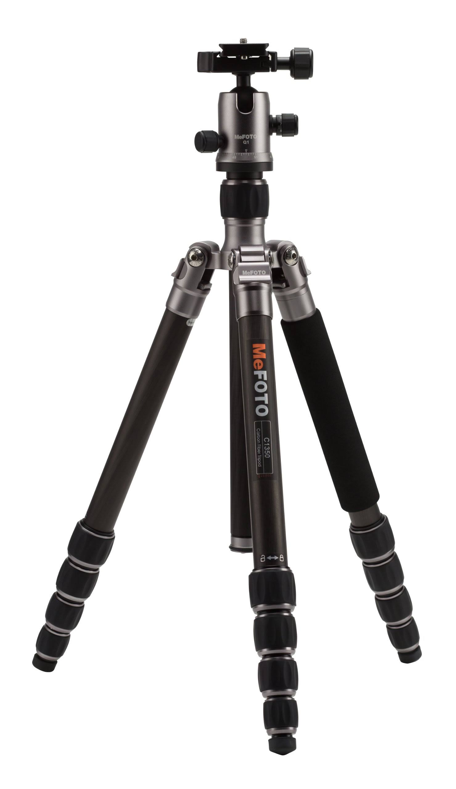 MeFOTO Roadtrip Carbon Fiber Travel Tripod Kit (titanium)