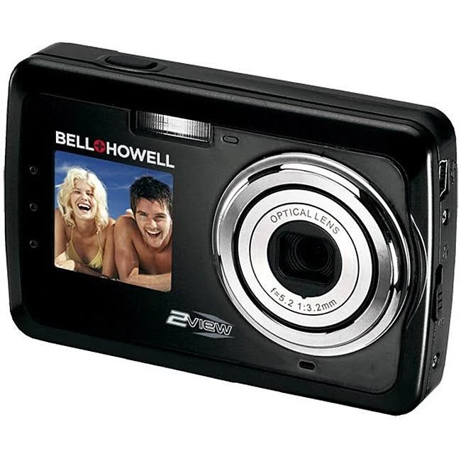 Bell u0026 Howell 2V5-BK 2view 12mp Dual LCD Digital Camera (Black)