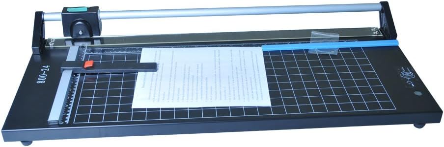 CALCA 24 Inch Precision Rotary Paper Cutter Paper Trimmer 24 inch Manual Sharp Photo Paper Trimmer and Cutters