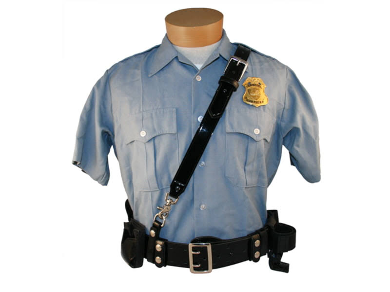 Boston Leather Sam Browne Shoulder Strap 6511-1-S-GLD
