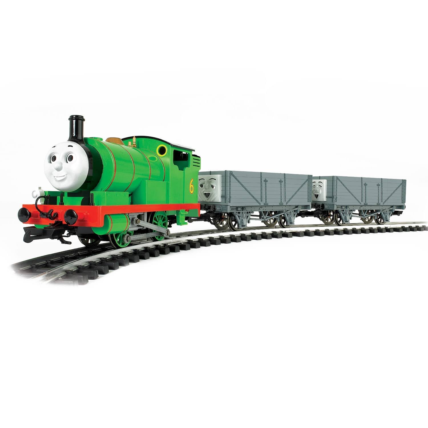 Bachmann Trains Ready to Run Percy and The Troublesome Trucks G Scale Electric Train Set - Avayadevconnect