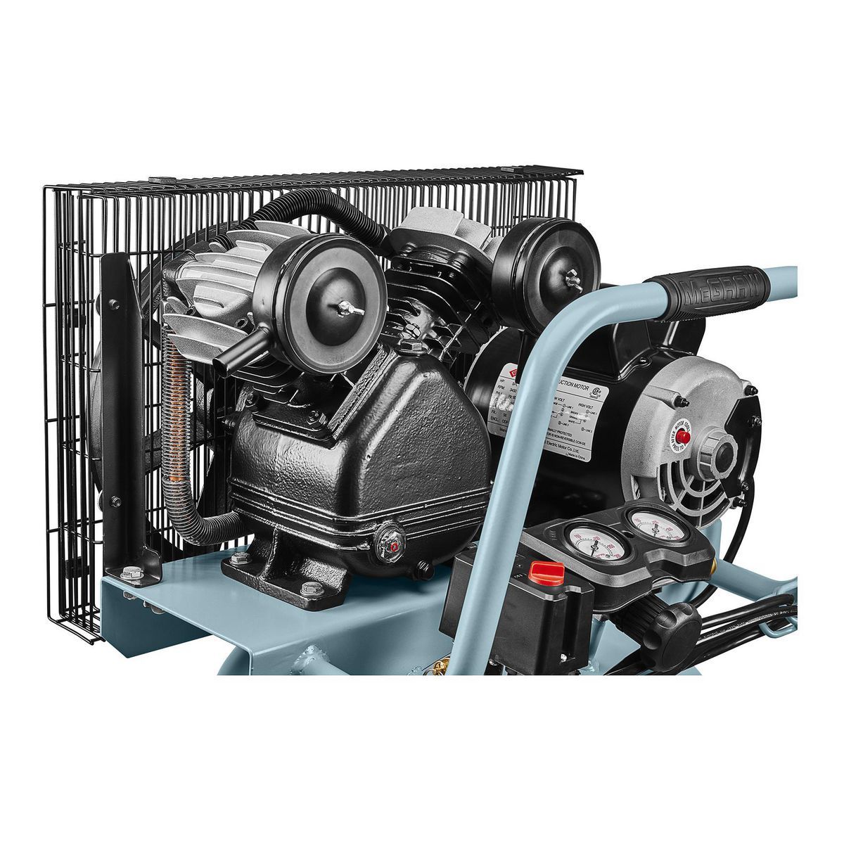 MCGRAW 29 Gallon, 165 PSI Oil-Lube Belt Drive Shop/Auto Air Compressor