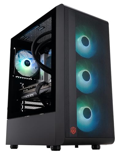 ABS Cyclone Aqua Gaming PC - Windows 11 - Intel Core Ultra 7 265KF - GeForce RTX 5070 - DLSS 4 - AI-Powered Performance - 32GB DDR5 6000MHz - 1TB M.2 NVMe SSD - CA265KF5070
