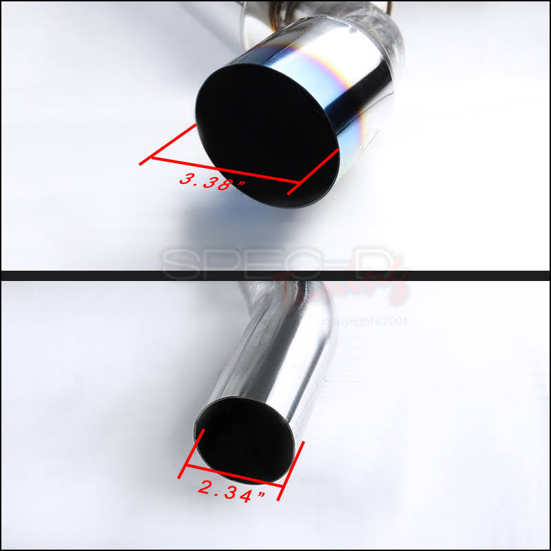 Spec-D Tuning 2010-2015 Chevy Camaro Burnt Tip Catback Exhaust System