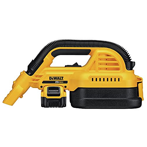 Dewalt WetDry Portable Vac Kit Dcv517M1 Hard Floor Battery Powered Cartridge