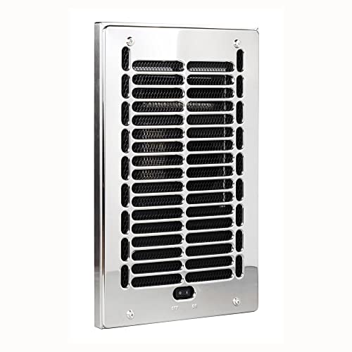 Cadet Bathroom Electric Wall Heater Assembly & Chrome Grill