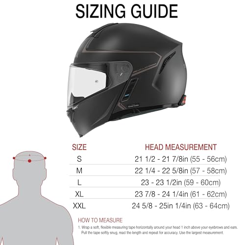 Sena Impulse DOT Flip Up Modular Bluetooth Helmet w/Sound by Harman Kardon Dual Visor Helmet with Integrated Mesh Intercom System / MP3 / Voice Dial