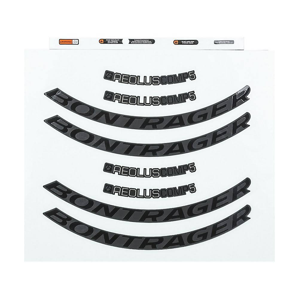 Bontrager Aeolus Comp Rim Decal Sets