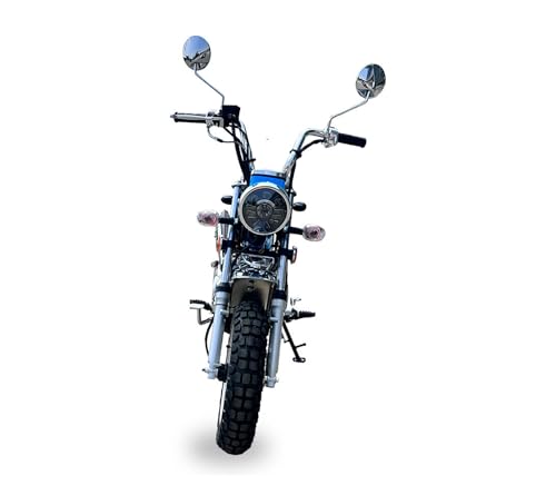 Champion LX Monkey Bike Blue | 125cc Motorcycle CT70 125 DAX | 4 Speed | PBZ125-2P | Blue