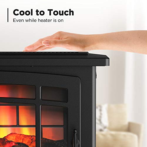 TURBRO Suburbs TS25 Infrared Electric Fireplace Stove