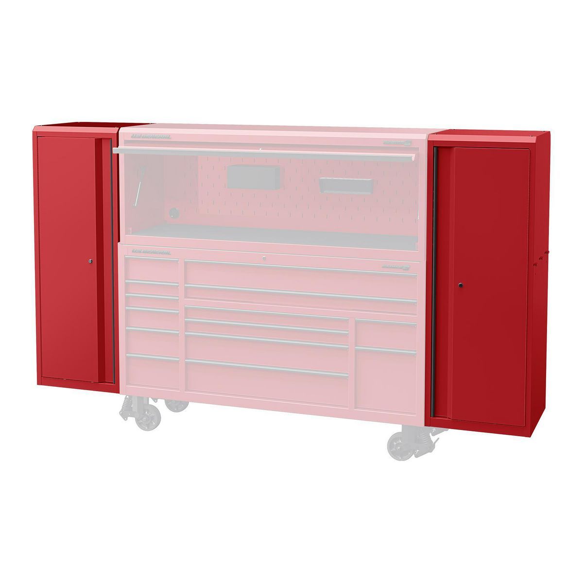 U.S. GENERAL 22 in. End Locker, Series 3, Blue