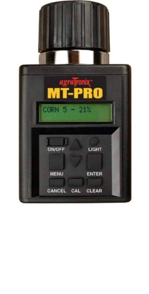 AgraTronix MT-PRO Portable Moisture Tester for Grain with Digital Meter Readout, Grain Tester with Carry Case 8125