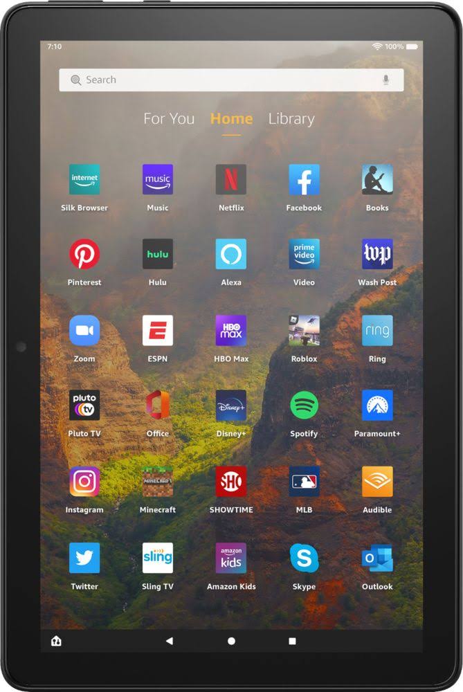 Amazon - Fire HD 10 - 10.1x22 - Tablet - 64 GB - Black