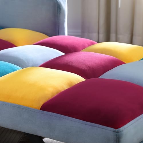 3-in-1 Convertible Chair Bed, 31.5 Inch Pull Out Sofa Bed with Adjustable Backrest, Adjustable Recliner with Solid Wood Feet, Sleeper Chair Futon Chair Bed for Living Room/Small Apartment