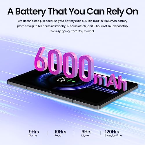 2024 Newest 2 In 1 Tablet,10.1 Inch Android 12 Tablet with Keyboard,128GB Storage 1TB Expand with Case Mouse Stylus,2.0GHz Octa Core,1280*800 HD Touch Screen,5MP Dual Camera,2.4/5G Wi-Fi,BT 5.0