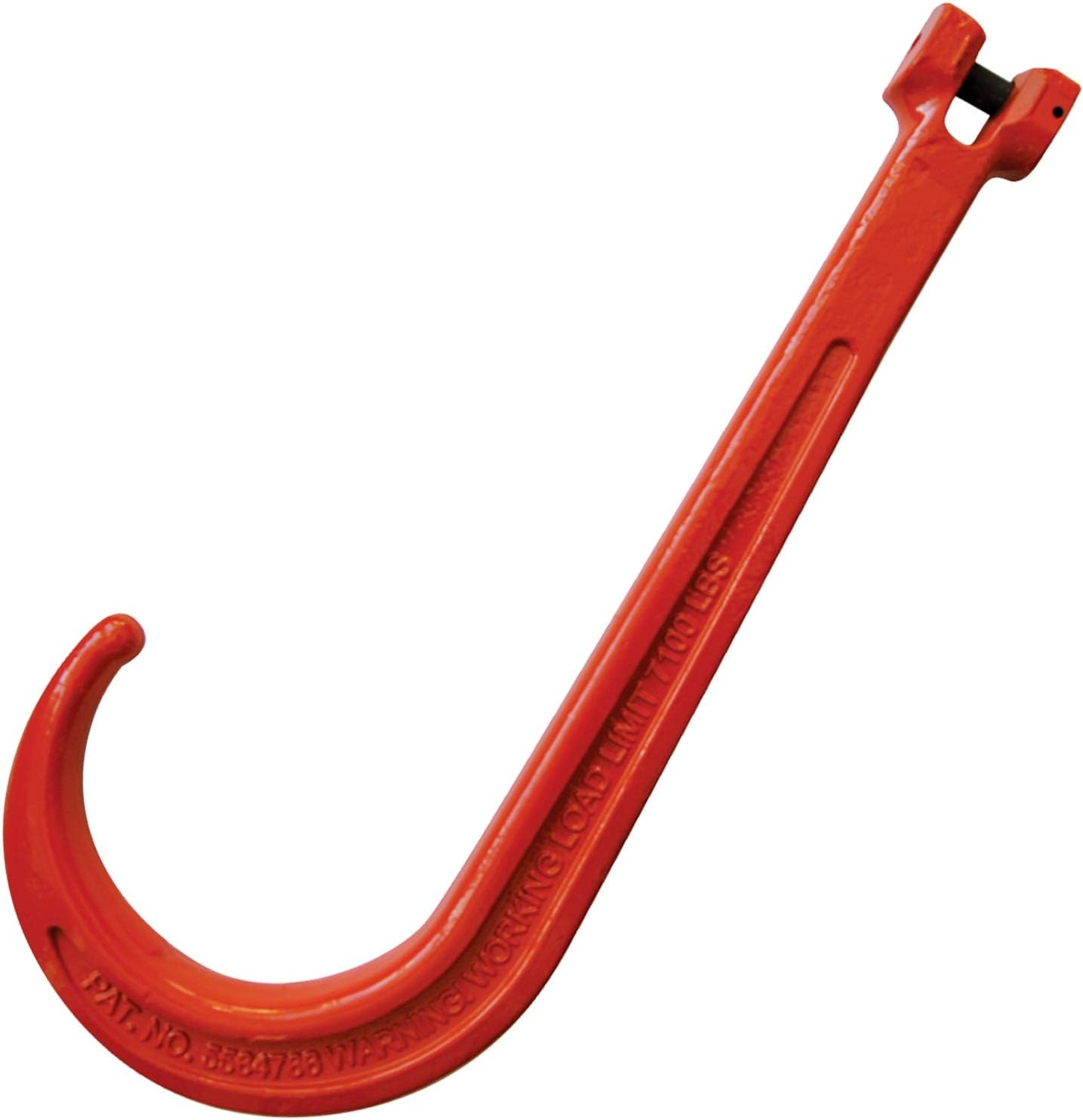 VULCAN Alloy Tow Chain with Forged Long J Hook - Grade 80-3/8 Inch x 6 Foot - PROSeries - 7,100 Pound Safe Working Load