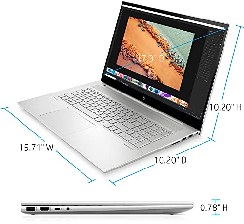 2022 HP Envy Laptop | 17.3" FHD IPS Touchscreen | 11th Intel i7-1165G7 | Intel Iris Xe Graphics | 20GB DDR4 1TB SSD | WiFi 6 | BT | USB-C | HDMI | Backlit KB | FPR | Windows 11 Pro