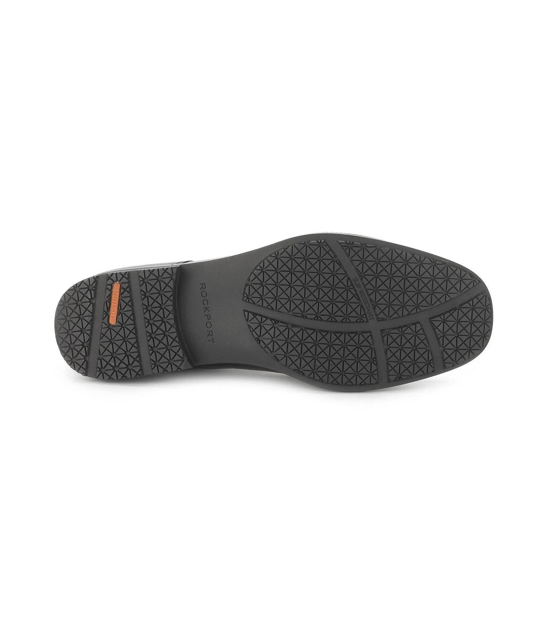 Men&s Rockport Essential Details Waterproof Apron Toe, Black