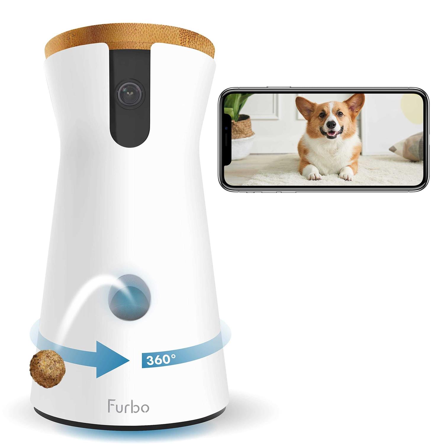 Furbo 360° Dog Camera w/Subscription Smart Camera Designed for Dogs - Pet Supplies online store