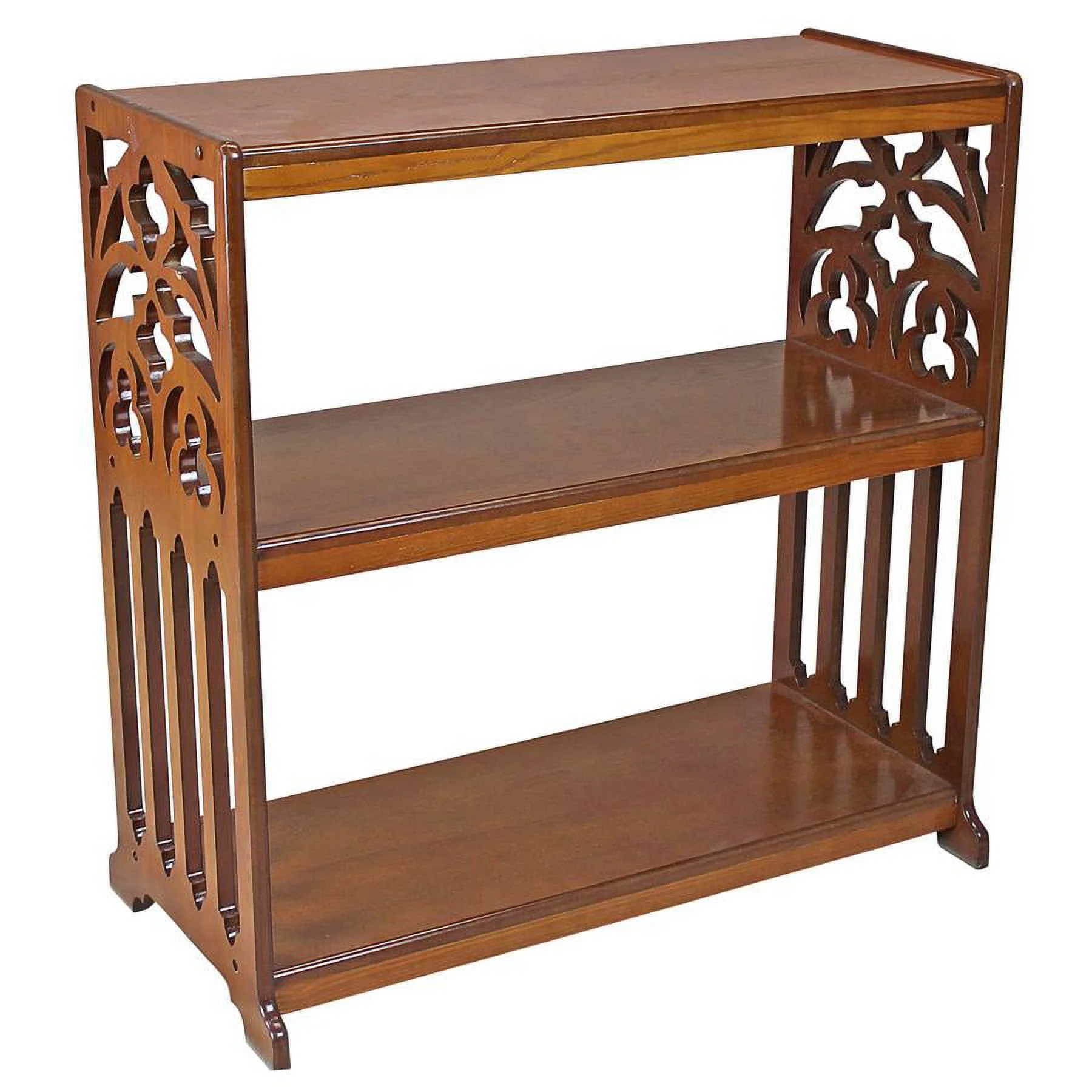 Design Toscano St. Thomas Aquinas Gothic Wooden Bookshelf