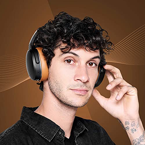 Skullcandy Crusher ANC Personalized Noise Canceling Wireless Headphone - Black/Tan (Renewed)