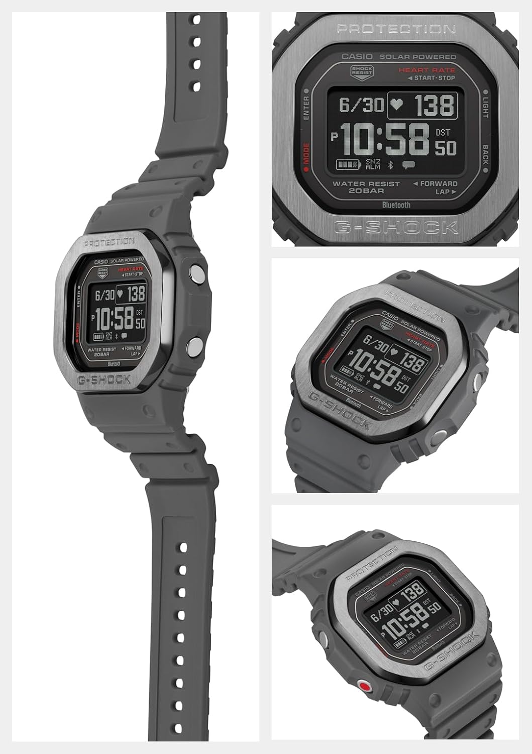 CASIO G-Shock DW-H5600MB-8JR [G-Shock G-Squad], gray