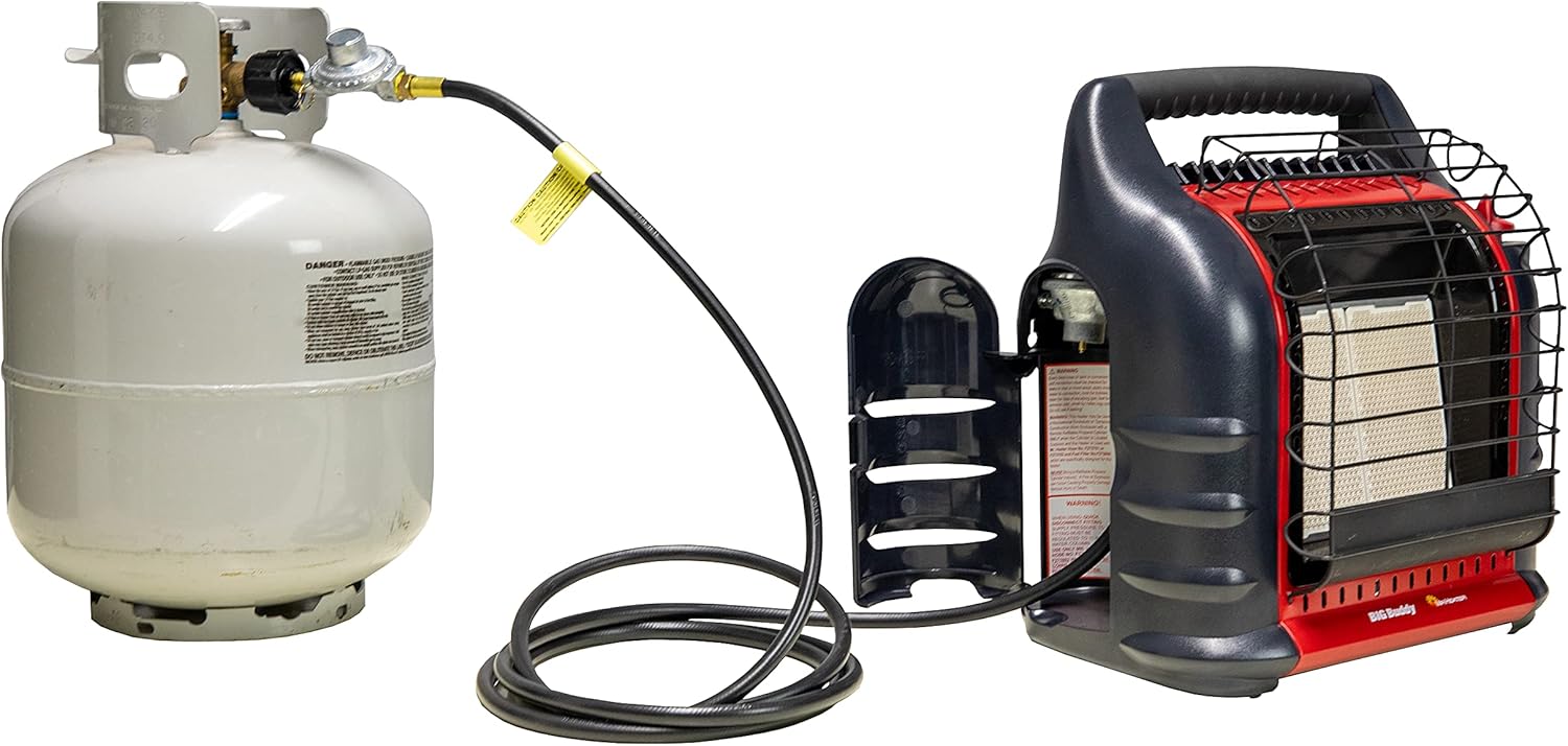 Mr. Heater F271803 12ft Big Buddy Hose with Regulator,Multi Pack of 2