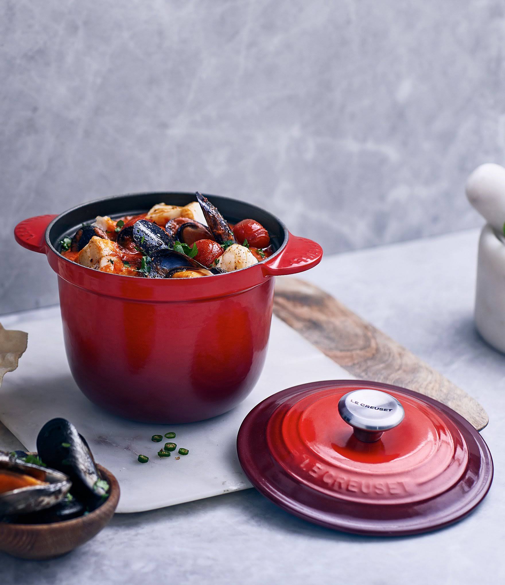 Le Creuset 2.25-Qt. Cast Iron Rice Pot - Meringue