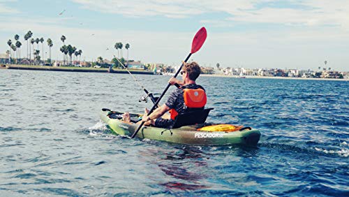 Perception Pescador Pro 10 | Sit on Top Fishing Kayak with Adjustable Lawn Chair Seat | Large Front and Rear Storage | 10' 6"