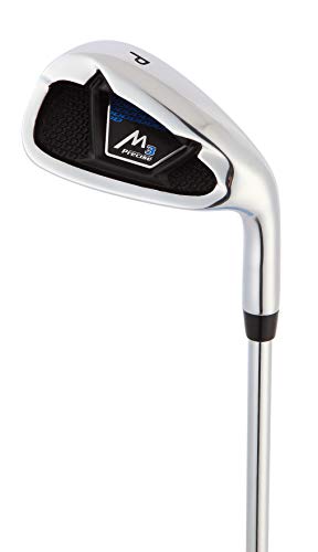Precise M3 Men's Complete Golf Clubs Package Set Includes Driver, Fairway, Hybrid, 6-PW, Putter, Stand Bag, 3 H/C's - Right Handed - Regular, Petite or Tall Size