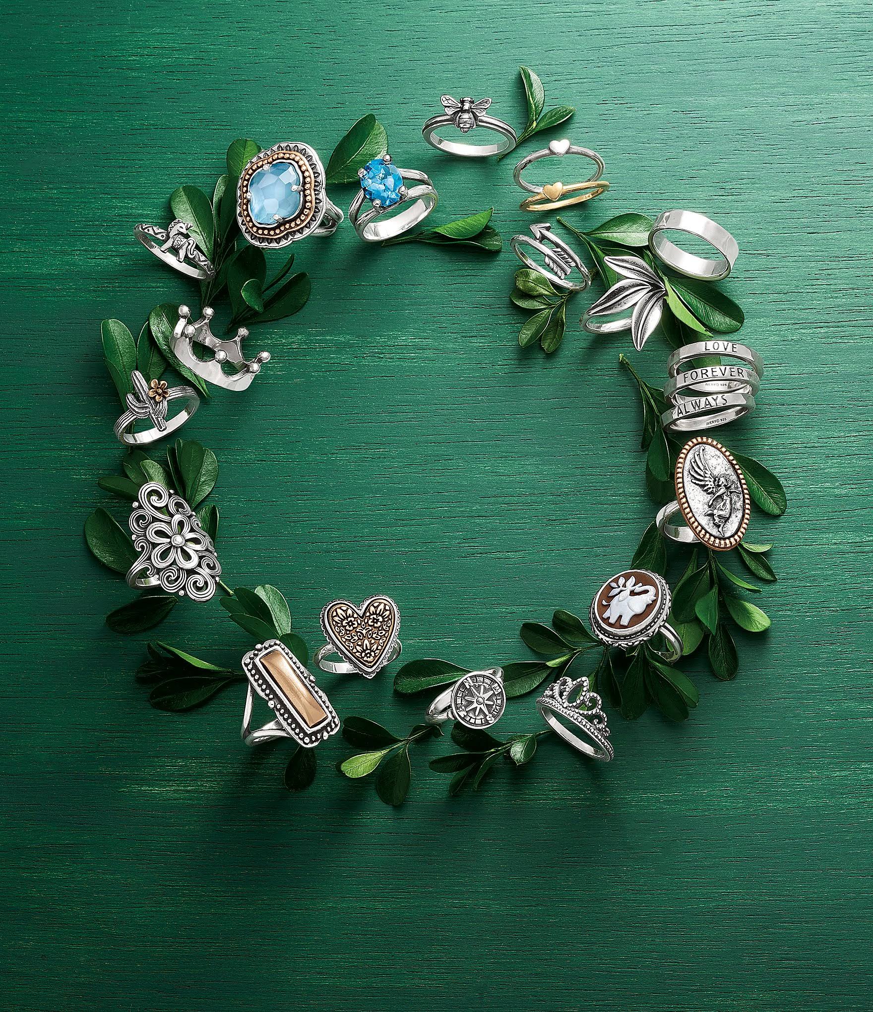 James Avery Spring Leaves Ring - 5