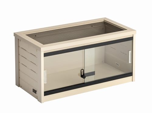 New Age Pet® ECOFLEX 36" Medium Mojave Reptile Habitat Enclosure Lounge in Grey