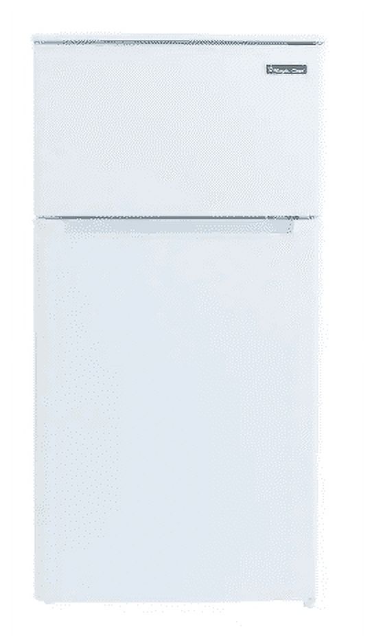 Magic Chef 4.5 cu. ft. 2 Door Mini Fridge in White with Freezer