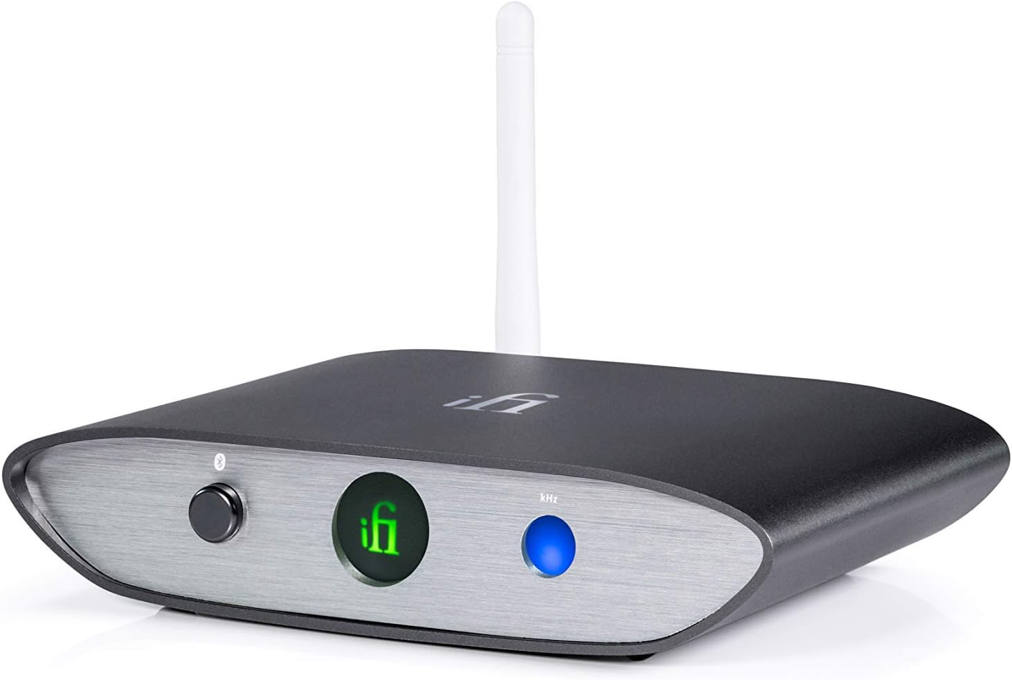 iFi Zen Blue HiFi Bluetooth Receiver Desktop DAC/Adapter - Wireless Input/Outputs - Optical/Coaxial/SPDIF/RCA / 4.4 Balanced - Audio System Upgrade (Unit Only)