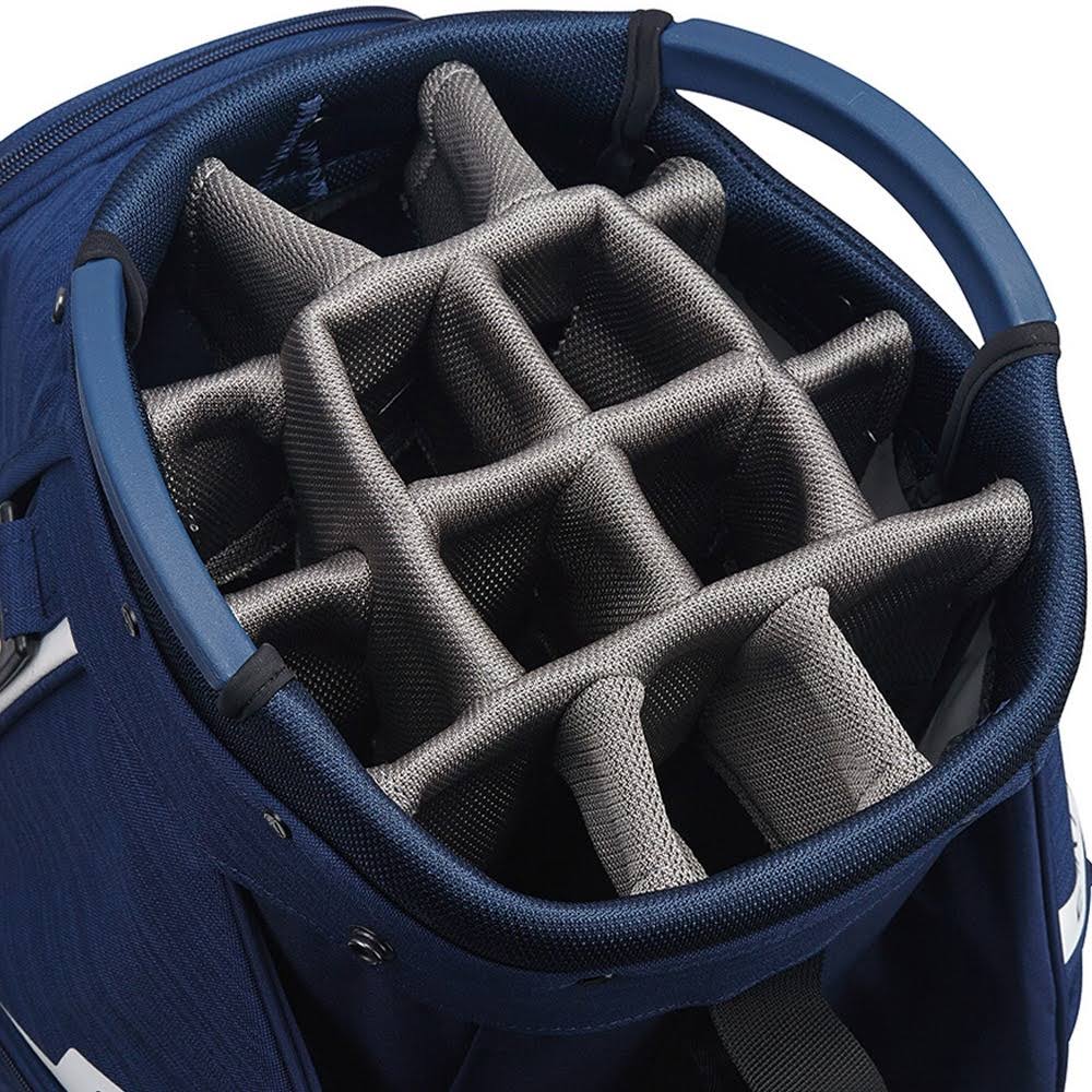 TaylorMade Cart Lite Bag, Navy Flag/White