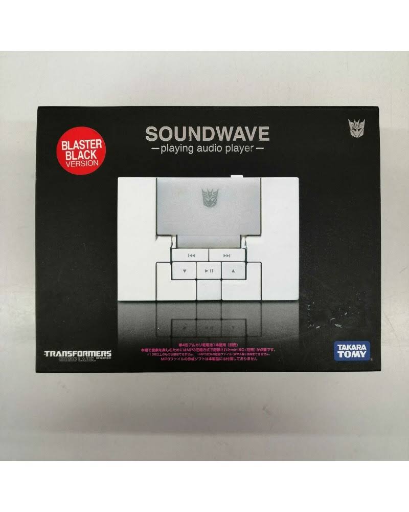 Transformers Music Label Soundwave (Blaster Black) MP3 Player