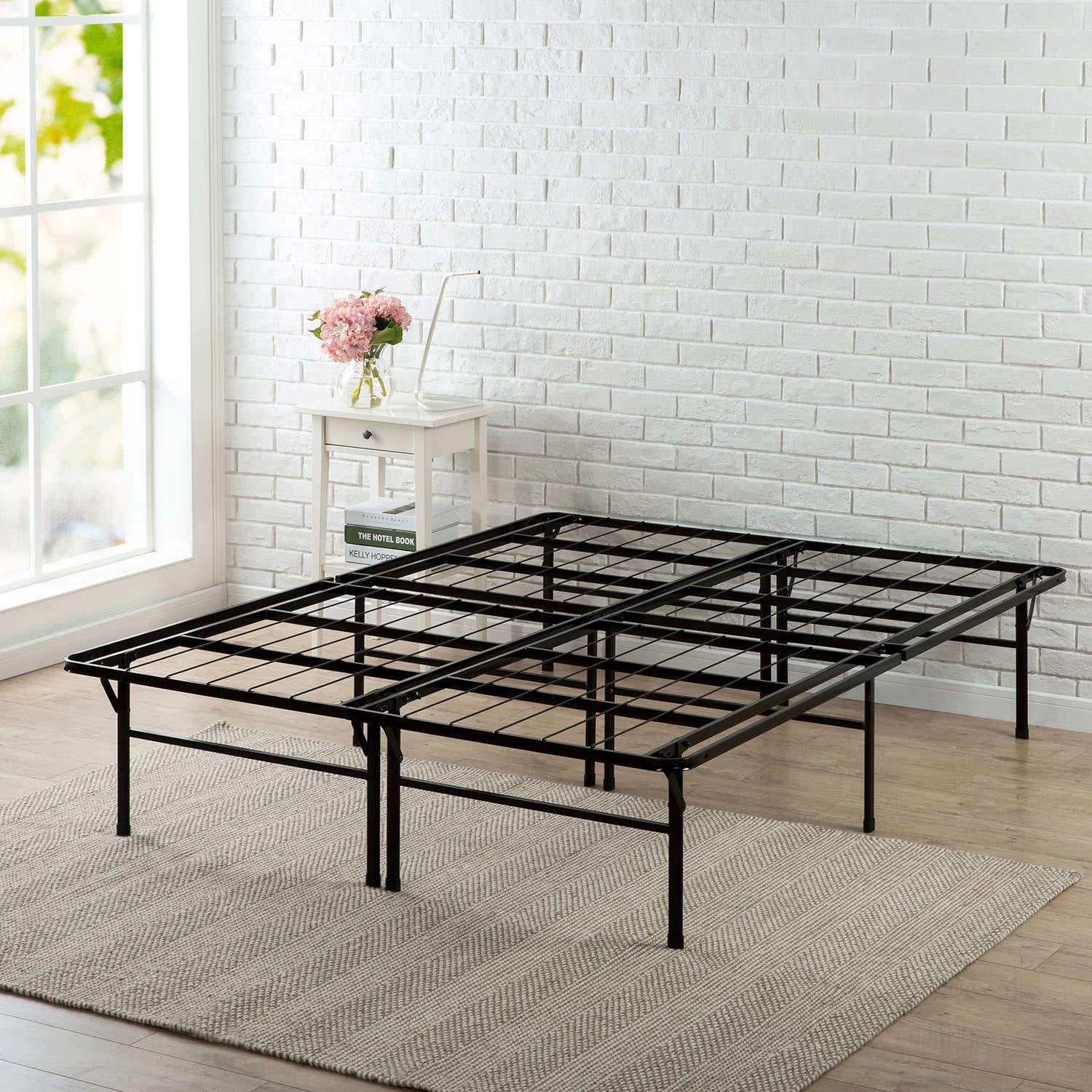 Zinus 16" Metal SmartBase® Heavy Duty Mattress Foundation, Queen