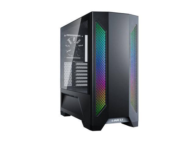 Lian-Li LANCOOL 2 ATX Case with Tempered Glass, Black II - x
