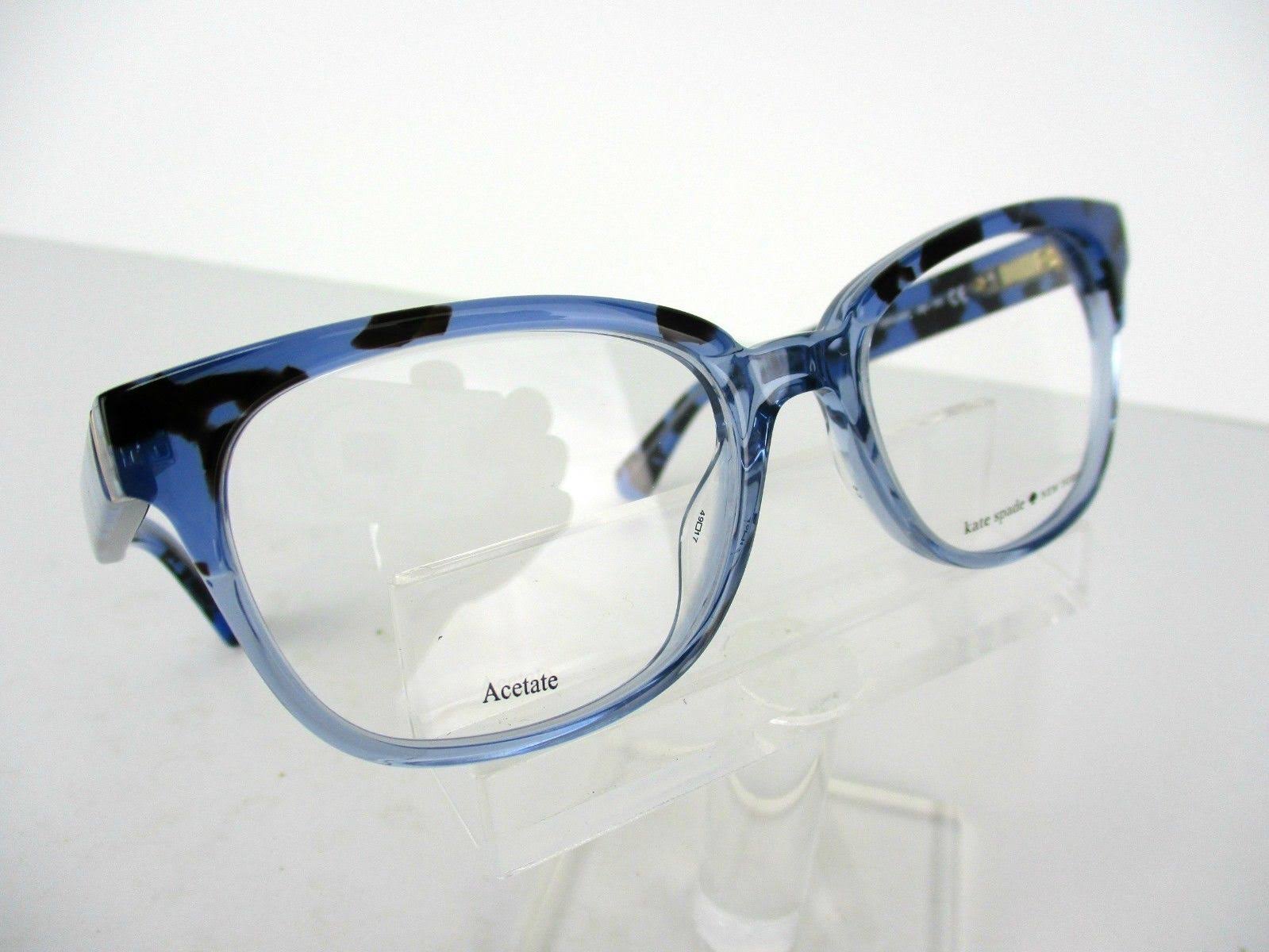 Kate Spade Carolanne Eyeglasses - Blue Havana (0JBW)