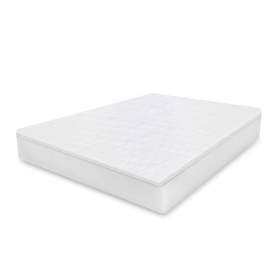 Therapedic Cool Cotton Queen Mattress Protector with DreamSmart Technology White
