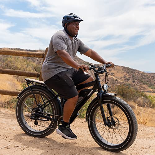 Himiway Cruiser Electric Bike, 750W 60MI 48V 17.5Ah Battery 26"x4" Fat Tire,25MPH Top Speed, 7 Speed, 350LBS Payload,UL Certified