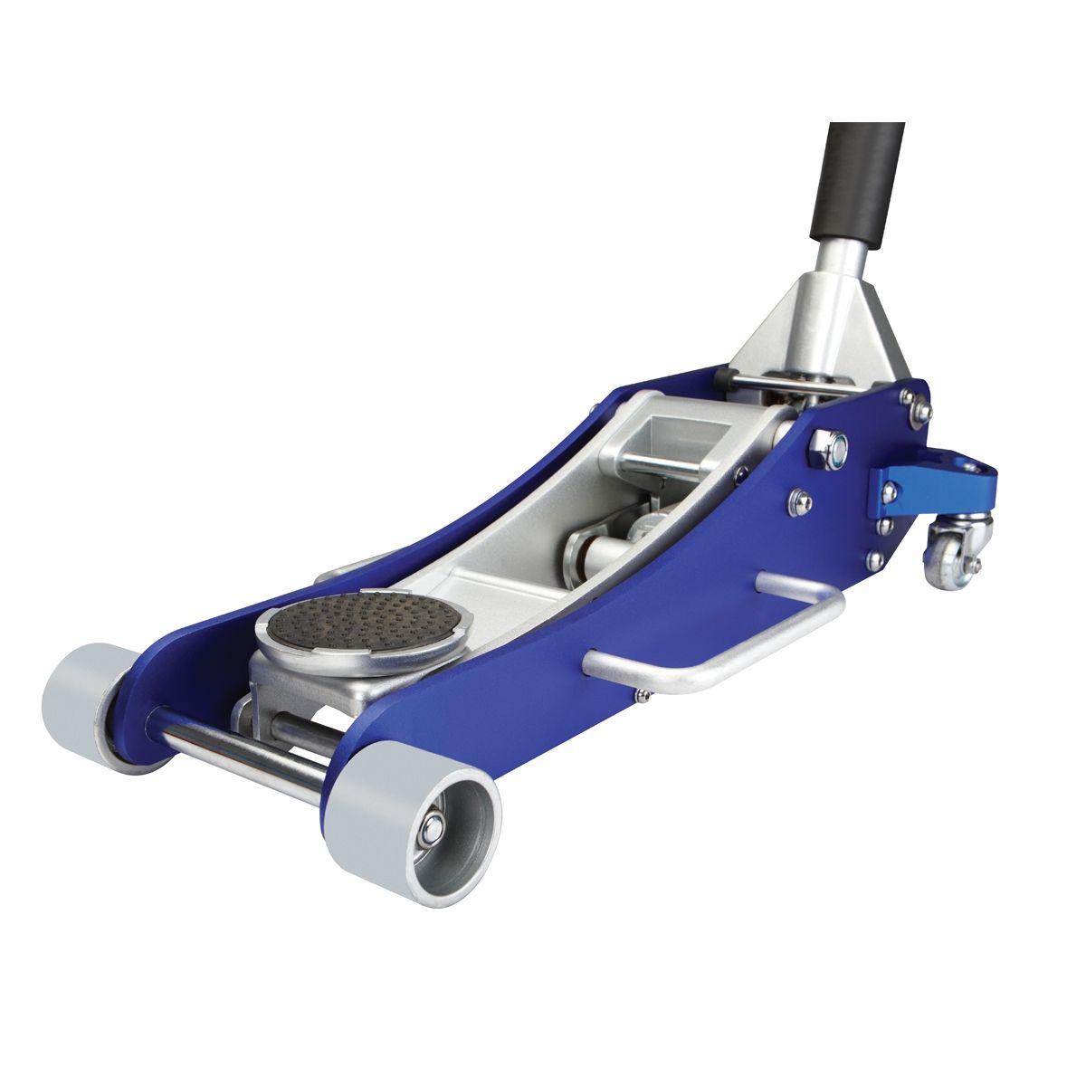 PITTSBURGH 2.5 Ton Low-Profile Aluminum Racing Floor Jack with RAPID PUMP